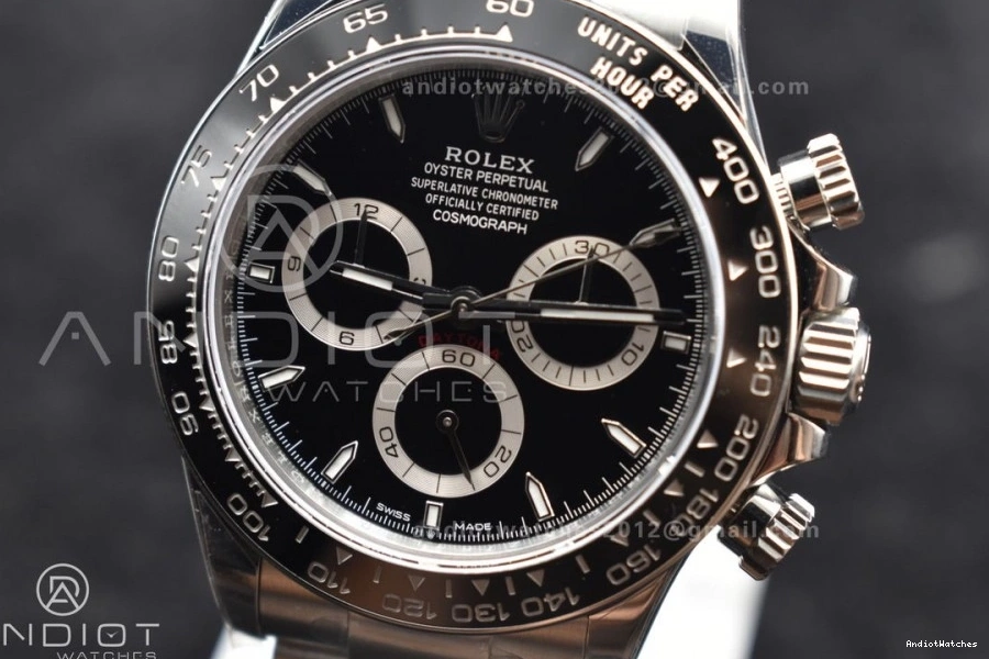 SH Black Edition Flexible 492 and 2023 Case 1:1 Dial Bracelet ZF 904L SS Daytona 126500 Best 1223